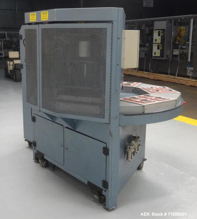 Used Starview Model PHS6-1418 Semi-Automatic Rotary Blister Sealer