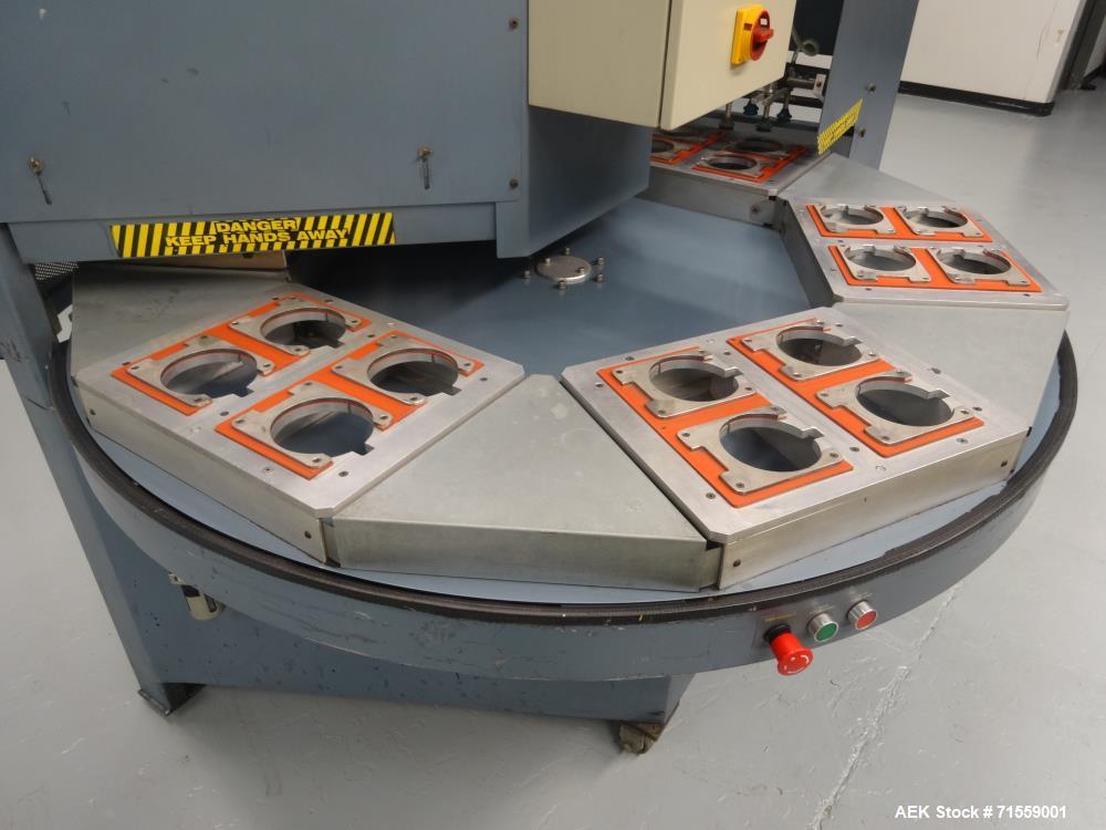 Used Starview Model PHS6-1418 Semi-Automatic Rotary Blister Sealer