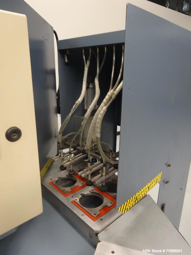 Used Starview Model PHS6-1418 Semi-Automatic Rotary Blister Sealer