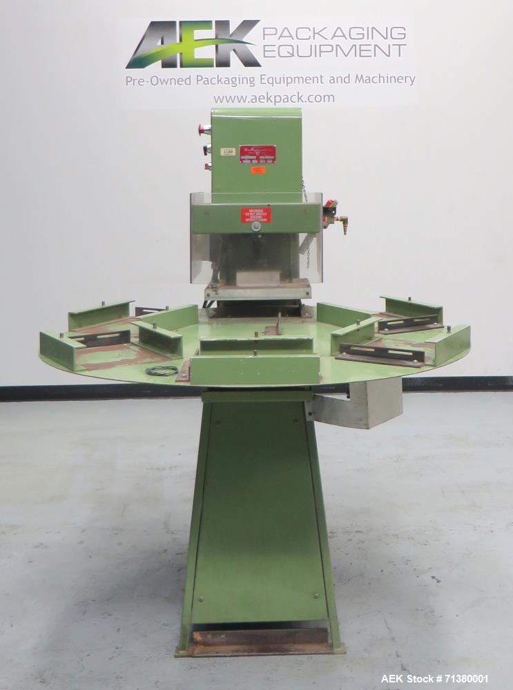 Used- Visual Thermoforming Model DS 6 Rotary Blister Sealer