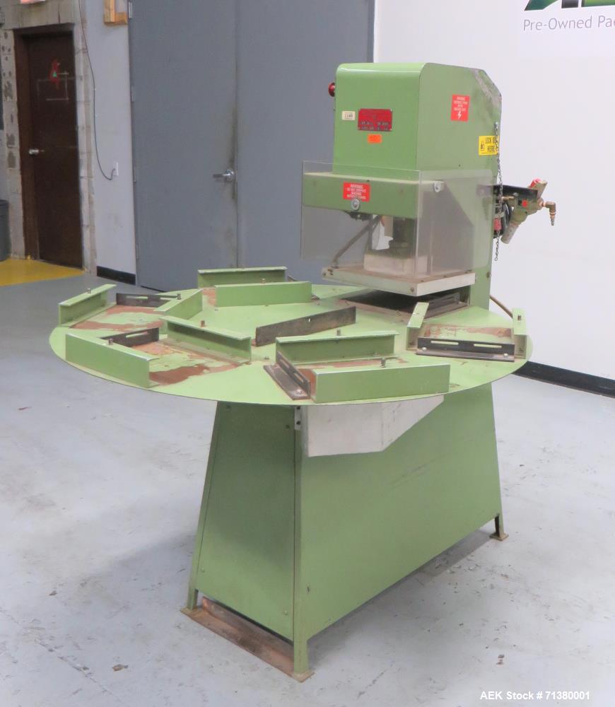 Used Visual Thermoforming Model DS 6 Rotary Blister Sealer