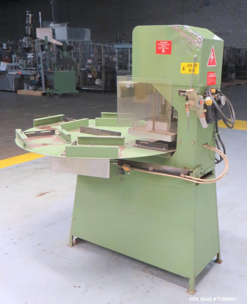 Used Visual Thermoforming Model DS 6 Rotary Blister Sealer
