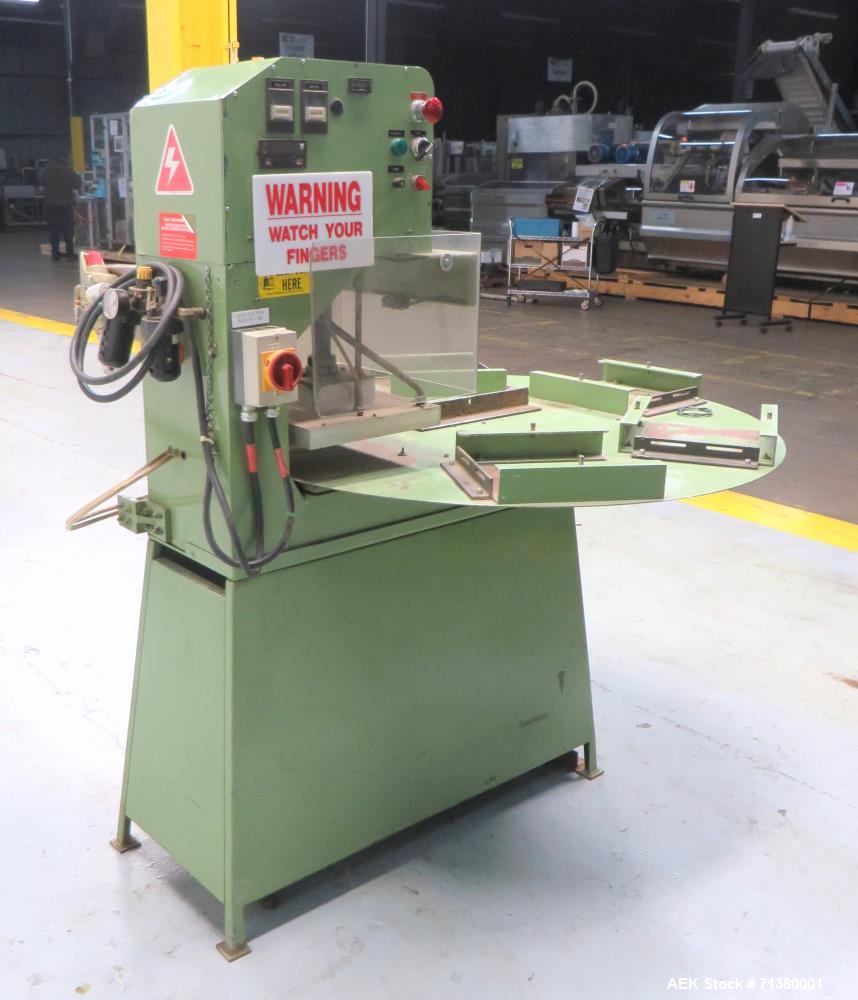 Used Visual Thermoforming Model DS 6 Rotary Blister Sealer