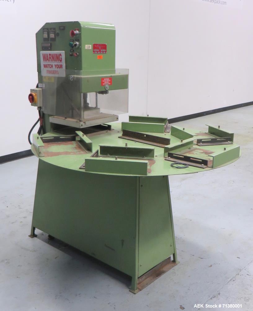 Used Visual Thermoforming Model DS 6 Rotary Blister Sealer