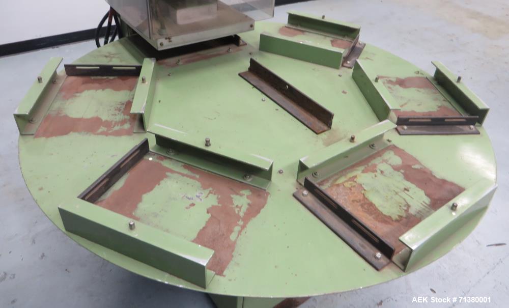 Used Visual Thermoforming Model DS 6 Rotary Blister Sealer