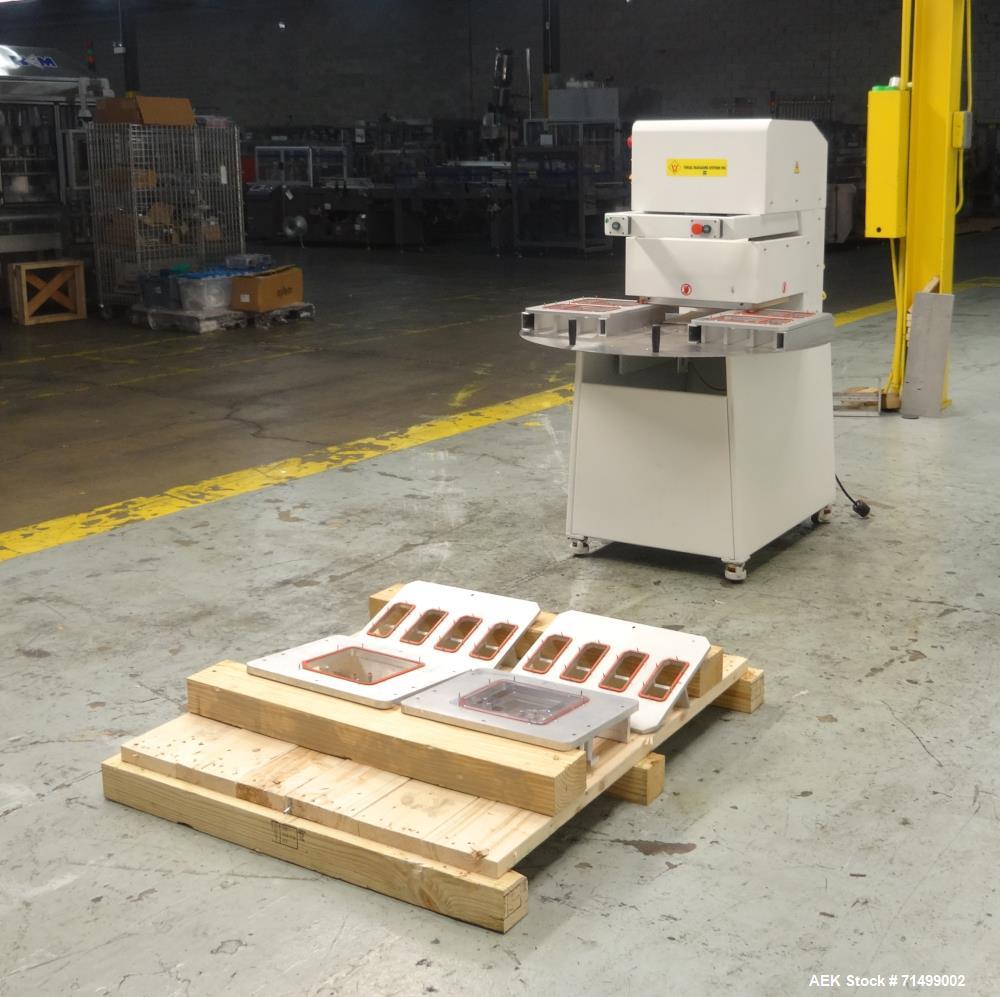 Used Visual Packaging System Pharmaceutical Semi-Auto Rotary Blister Sealer