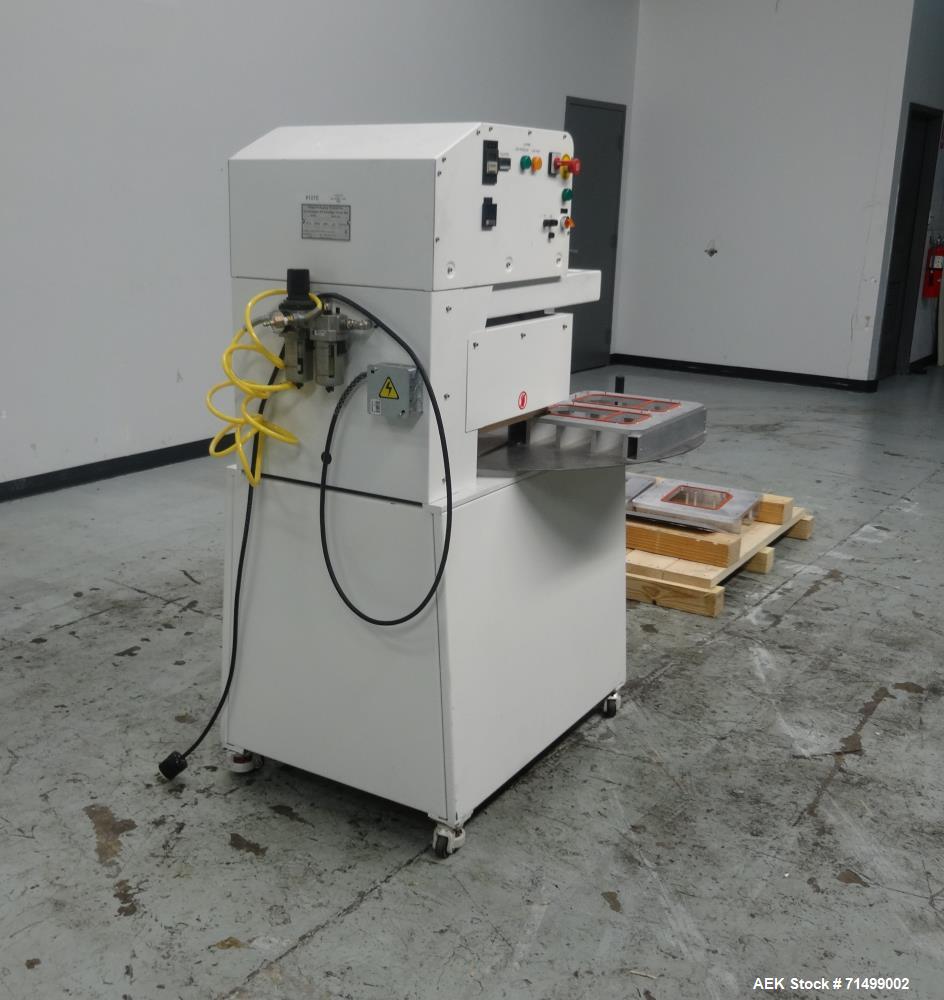Used Visual Packaging System Pharmaceutical Semi-Auto Rotary Blister Sealer