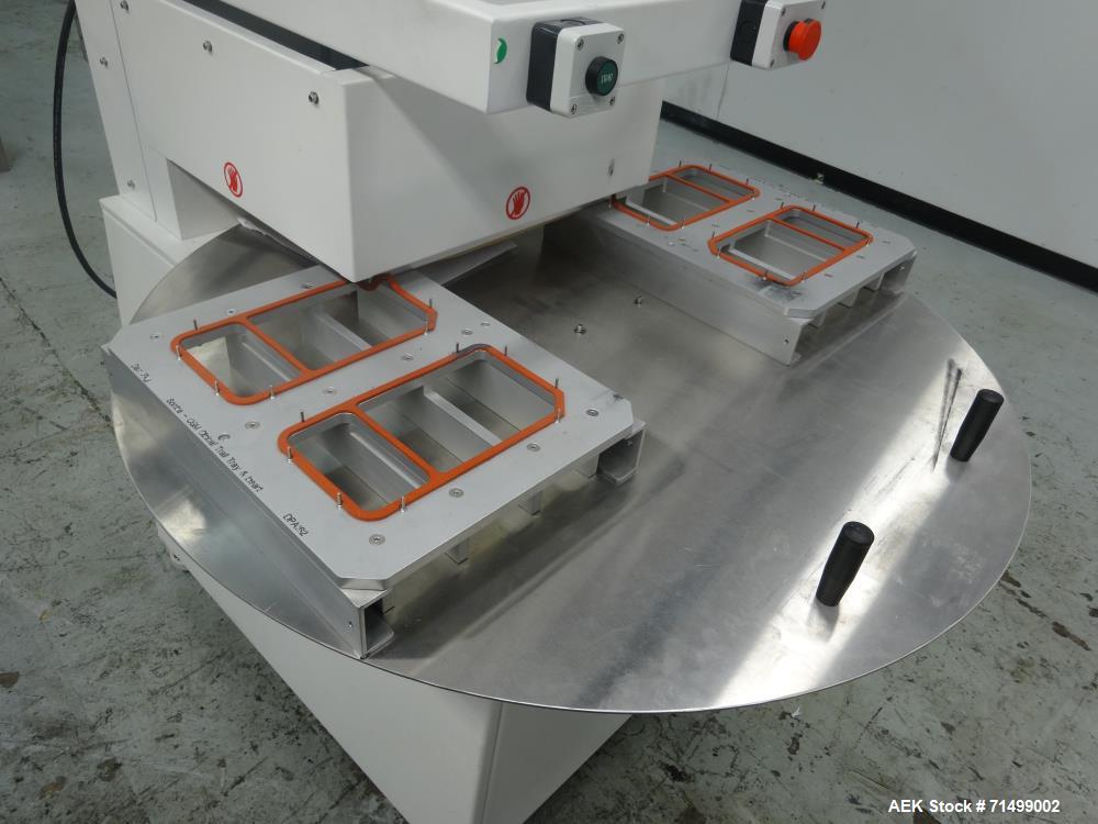 Used Visual Packaging System Pharmaceutical Semi-Auto Rotary Blister Sealer
