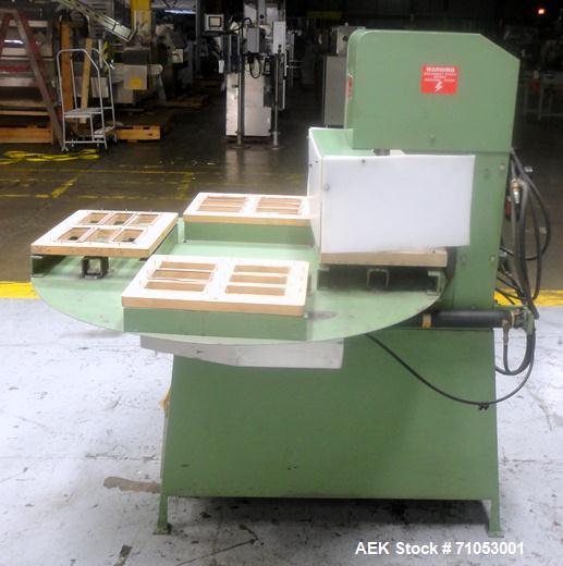 Used Visual Pack Model SDS4 Visual Four Station Rotary Blister Sealer