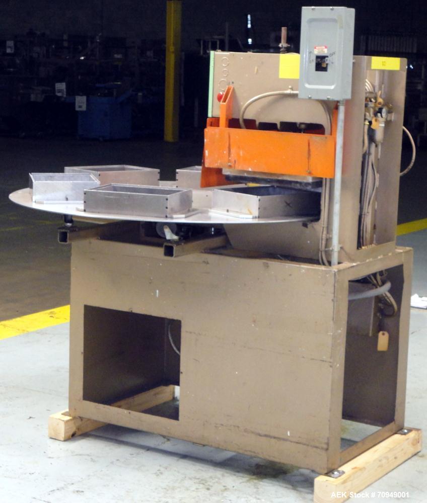 Used Zed Model 15RS Six Station Rotary Blister Heat Sealer