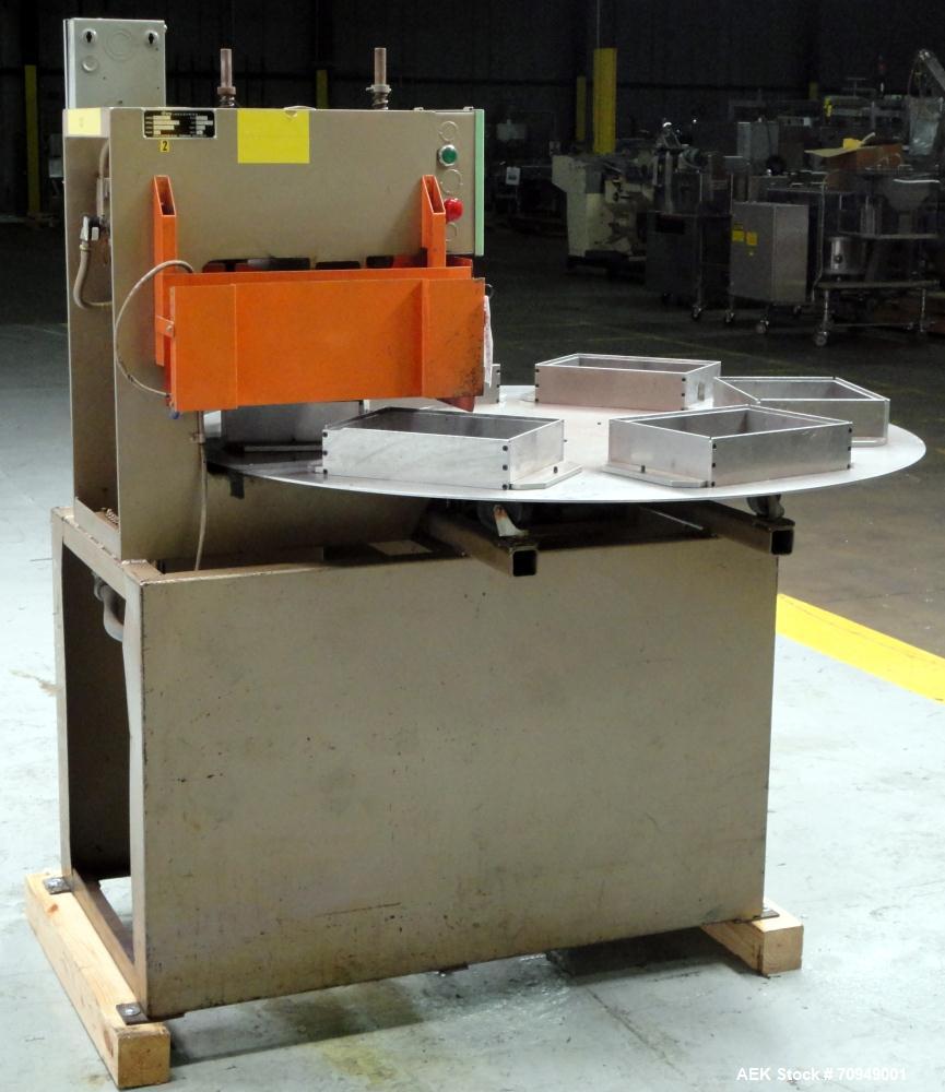 Used Zed Model 15RS Six Station Rotary Blister Heat Sealer