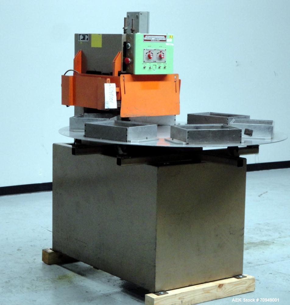 Used Zed Model 15RS Six Station Rotary Blister Heat Sealer