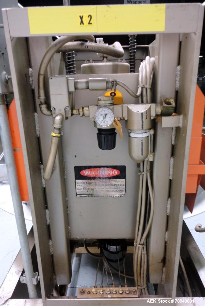 Used Zed Model 15RS Six Station Rotary Blister Heat Sealer