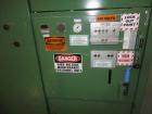 Used Alloyd Model 4S-1216 Four Station Rotary Blister Sealer. Capable of speeds 10 to 20 indexes per minute, indexes per minute multiplied by the number of packages per nesting tray. Package size max...