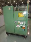 Used Alloyd Model 4S-1216 Four Station Rotary Blister Sealer. Capable of speeds 10 to 20 indexes per minute, indexes per minute multiplied by the number of packages per nesting tray. Package size max...