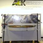 Used Alloyd Brands Four Station Rotary Blister Sealer, Model 4SM1216sn 93-824. Capable of speeds 10 to 20 indexes per minute, indexes per minute multiplied by the number of packages per nesting tray....