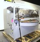 Used Alloyd Brands Four Station Rotary Blister Sealer, Model 4SM1216sn 93-824. Capable of speeds 10 to 20 indexes per minute, indexes per minute multiplied by the number of packages per nesting tray....