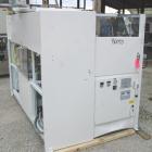 Used Alloyd Brands Four Station Rotary Blister Sealer, Model 4SM1216sn 93-824. Capable of speeds 10 to 20 indexes per minute, indexes per minute multiplied by the number of packages per nesting tray....