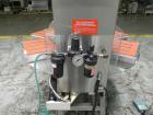 Used Visual Thermoforming Six Station Rotary Blister Sealer, model D-S-6-F. 51'' diameter turntable. 12” x 14” (30 cm x 35 cm) seal area. Blister depth 3 ¼” (8.26 cm) standard, seal pressure 2,000 lb...