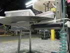 Used Visual Thermoforming Six Station Rotary Blister Sealer, model D-S-6-F. 51'' diameter turntable. 12” x 14” (30 cm x 35 cm) seal area. Blister depth 3 ¼” (8.26 cm) standard, seal pressure 2,000 lb...