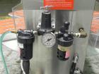 Used Visual Thermoforming Six Station Rotary Blister Sealer, model D-S-6-F. 51'' diameter turntable. 12” x 14” (30 cm x 35 cm) seal area. Blister depth 3 ¼” (8.26 cm) standard, seal pressure 2,000 lb...