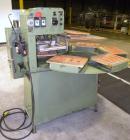 Used Visual Thermoforming Rotary Blister Sealer, Model DS-6A, carbon steel. (6) 12