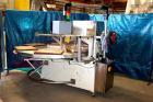 Used Visual Packaging Thermoforming Six Station Rotary Blister Sealer, model ESDS-6. Approximately 78” diameter turntable, 18