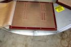 Used Visual Packaging Thermoforming Six Station Rotary Blister Sealer, model ESDS-6. Approximately 78” diameter turntable, 18
