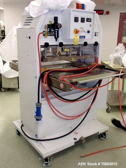 Used Alloyd Shuttle Blister Sealer, Model AERGO2 PLUS. Semi automatic design, 208-230 volt, serial# M2006-046, new 2006.