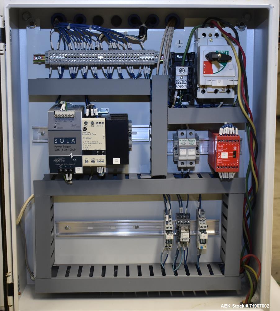 Used Alloyd Aergo 2 Plus Semi Automatic Shuttle Style Blister Sealer.