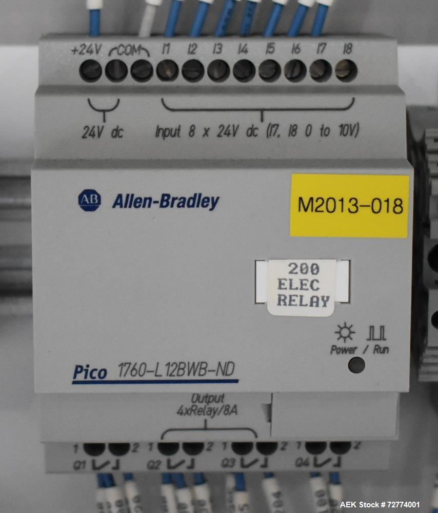 Used Alloyd Aergo 2 Plus Semi Automatic Shuttle Style Blister Sealer. Capable of speeds up to 8 cycles per minute. Sealing capacity: 14" x 28". Temperature range: Ambient - 550 degrees F. Two station...