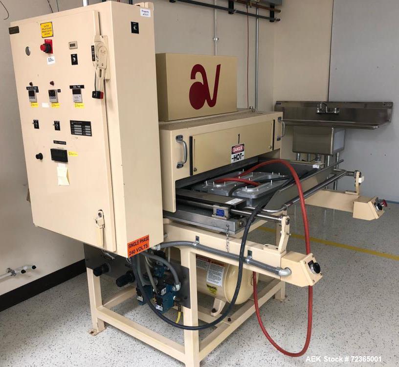 Used Atlas Vac Tray Lid Sealer, Model 1830. Sea