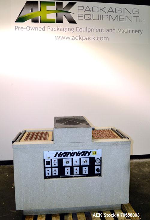 Two Station Shuttle Blister Sealer has a 12" x 18" seal area.  Maximum blister depth 4”.  Tooling size 13.5” x 19.5”, temperature control 100-600 degrees F. Air requirements 30 psi, working height 32...