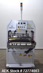 Used- Alloyd Aergo 2 Plus Semi Automatic Shuttle Style Blister Sealer. Capable of speeds up to 8 cycles per minute. Sealing ...