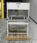 Used Alloyd Model 2SM1428 Shuttle Type Blister Sealer. Seal area 14