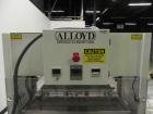 Used Alloyd Model 2SM1428 Shuttle Type Blister Sealer. Seal area 14