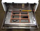 Used Alloyd Aergo 2 Plus Semi Automatic Shuttle Style Blister Sealer. Capable of speeds up to 8 cycles per minute. Sealing capacity: 14