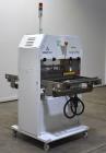 Used- Alloyd Aergo 2 Plus Semi Automatic Shuttle Style Blister Sealer. Capable of speeds up to 8 cycles per minute. Sealing ...