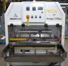 Used Alloyd Aergo 2 Plus Semi Automatic Shuttle Style Blister Sealer. Capable of speeds up to 8 cycles per minute. Sealing capacity: 14