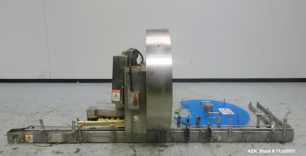 Used McBrady Model 200 Orbit Bottle Air Rinser
