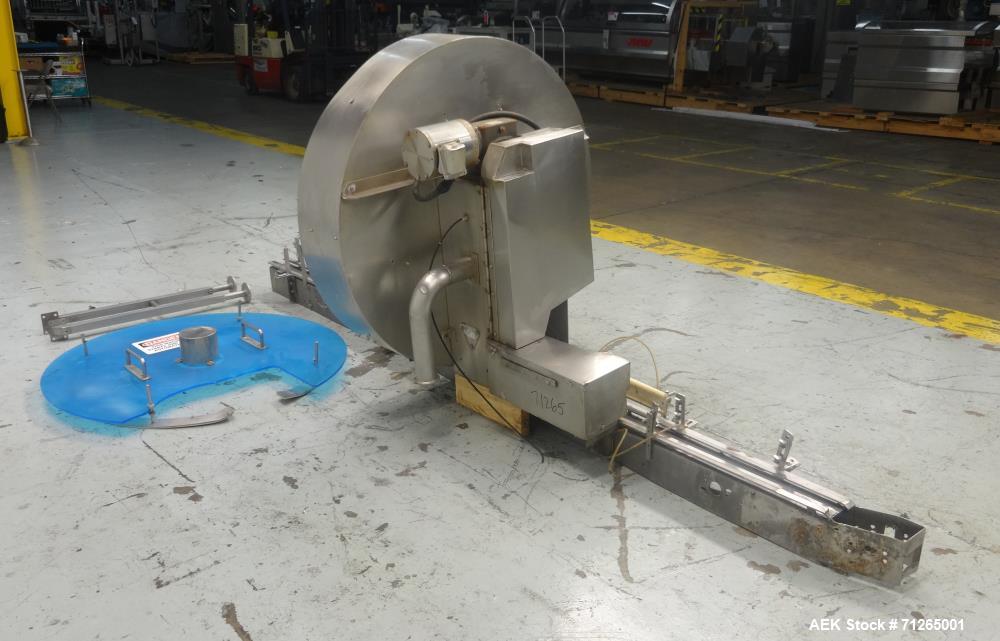 Used McBrady Model 200 Orbit Bottle Air Rinser