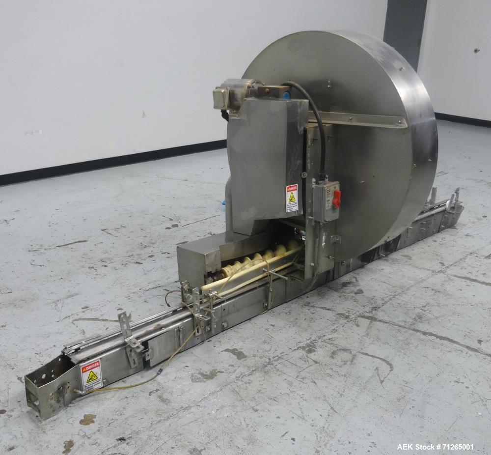 Used McBrady Model 200 Orbit Bottle Air Rinser