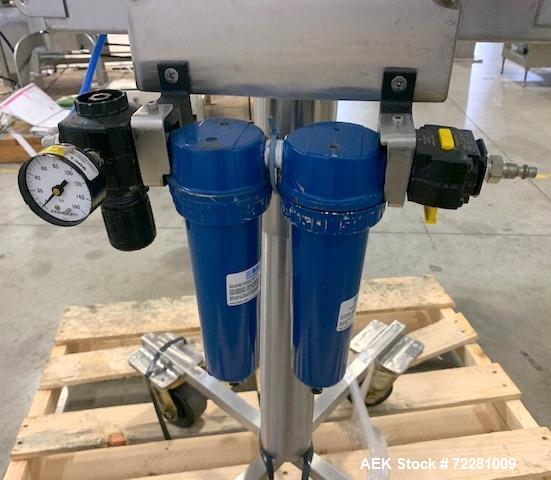 Used McBrady Bottle Washer / Manual Air Cleaner, Model A10.