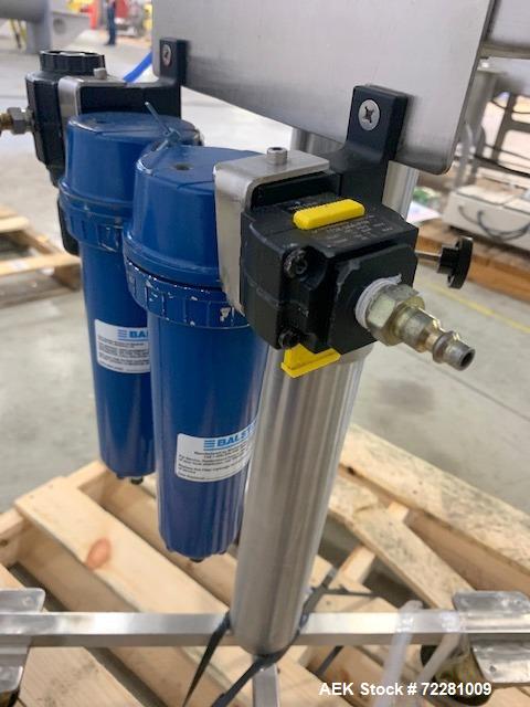 Used McBrady Bottle Washer / Manual Air Cleaner, Model A10.