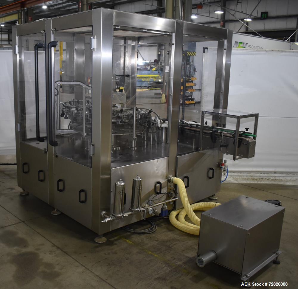 Unused-Weighpack Systems (Paxiom) Model SC20 rotary air rinser/bottle cleaner. Suitable to rinse the internal of the glass b...