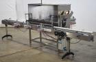 Used Accutek S/S (6) Head Automatic Pneumatic Bottle Washer / Rinser, Model 50BR1L02. Product Speed 60-90 CPM Depending on Container. Fill size range: 0.33oz - 16oz (10ml - 475ml). Bottle Gripper Ass...