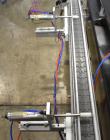 Used Accutek S/S (6) Head Automatic Pneumatic Bottle Washer / Rinser, Model 50BR1L02. Product Speed 60-90 CPM Depending on Container. Fill size range: 0.33oz - 16oz (10ml - 475ml). Bottle Gripper Ass...