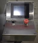 Used Accutek S/S (6) Head Automatic Pneumatic Bottle Washer / Rinser, Model 50BR1L02. Product Speed 60-90 CPM Depending on Container. Fill size range: 0.33oz - 16oz (10ml - 475ml). Bottle Gripper Ass...