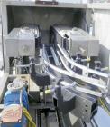 Used Bevco Low Level Bottle Gripper Air Rinser/ Inverter, Model 600, 304 stainless steel. Approximately 400 bottles per minute. Unit is on 12' centers from centerline of wheel to centerline, maximum ...