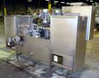 Used Bevco Model M150R Ionized Air Bottle Rinser. Machine can operate at speeds of up to 150 bottle per minute. Is a 2 speed function machine. Has vacuum manifold. Machine uses ionized air. 3/60/460V...